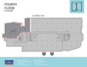250 E St SW, Washington, DC à louer Plan d’étage– Image 1 sur 1