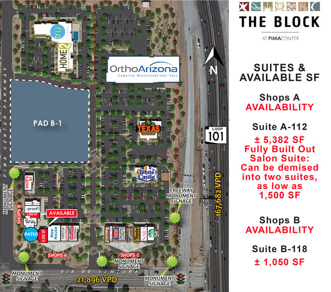 Via De Ventura & Loop 101, Scottsdale, AZ à louer - Photo de l’immeuble – Image 2 sur 2