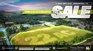 Plus de détails pour 5922 Hwy 49 N, Jonesboro, AR - Terrain à vendre