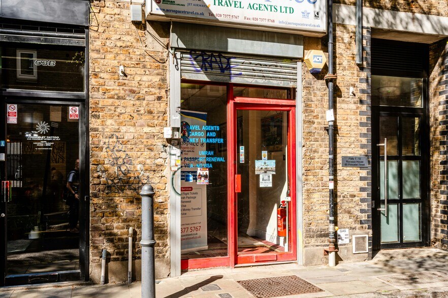 63-65 Princelet St, Londres à louer - Photo de l’immeuble – Image 3 sur 6
