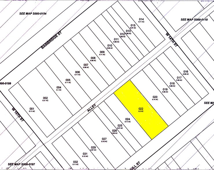 1417 Hull St, Richmond, VA à vendre - Plan cadastral – Image 3 sur 5