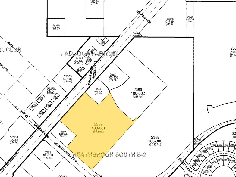 5400 SW College Rd, Ocala, FL à louer - Plan cadastral – Image 2 sur 4