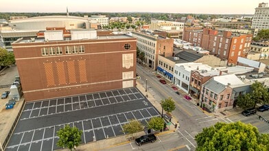 528 Main St, Evansville, IN - VUE AÉRIENNE  vue de carte
