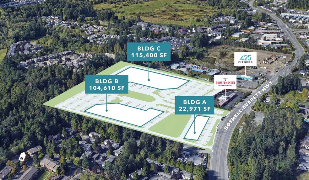 18712 Bothell Everett Hwy, Bothell, WA à louer - Photo de l’immeuble – Image 2 sur 2