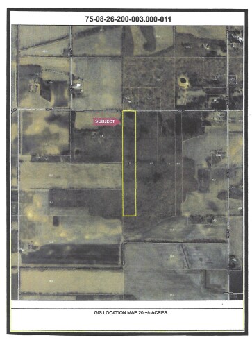 700 South, San Pierre, IN à vendre - Plan de site – Image 3 sur 4