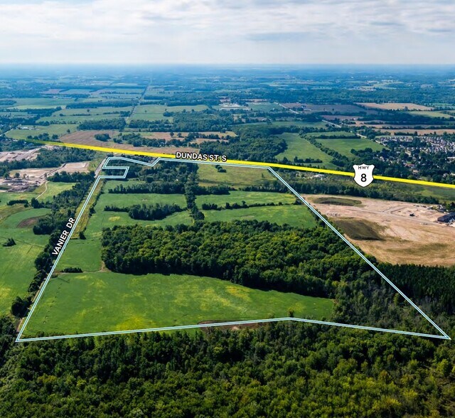 1791 Dundas St S, Cambridge, ON à vendre - Aérien – Image 3 sur 5