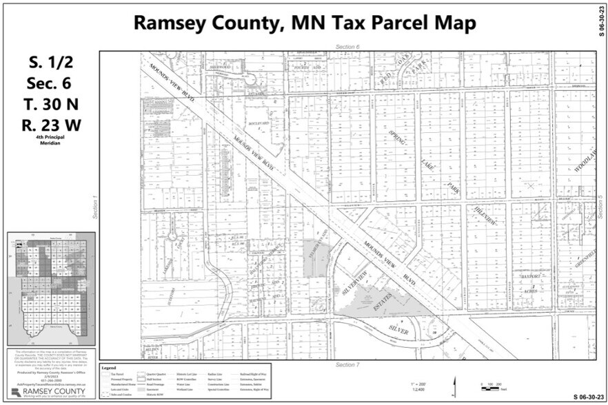 2833 Mounds View Blvd, Mounds View, MN à vendre - Plan cadastral – Image 2 sur 12