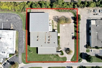 535 Enterprise Dr, Lewis Center, OH - VUE AÉRIENNE vue de carte