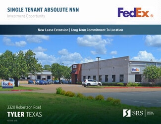 Plus de détails pour 3320 Robertson Rd, Tyler, TX - Industriel/Logistique à vendre