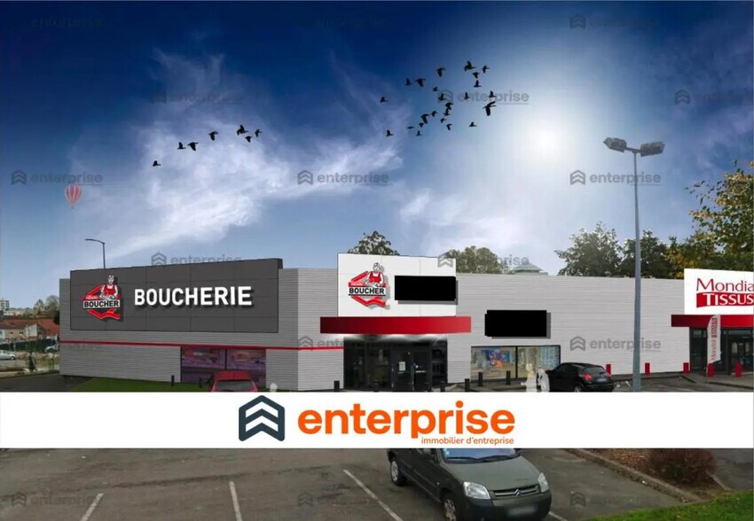 Local commercial dans Fouquières-lès-Béthune à louer - Photo de l’immeuble – Image 1 sur 1