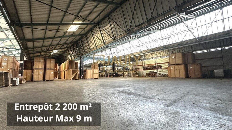 Industriel/Logistique dans Mareuil-lès-Meaux à louer - Photo intérieure – Image 1 sur 11