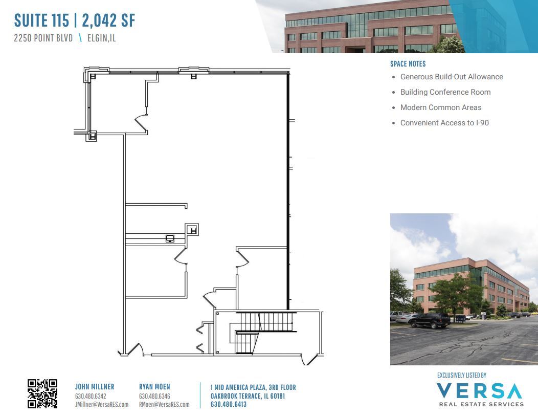 2250 Point Blvd, Elgin, IL à louer Plan d’étage– Image 1 sur 1