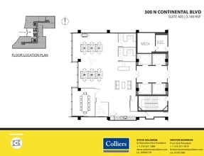 300 Continental Blvd, El Segundo, CA à louer Plan d’étage– Image 1 sur 1