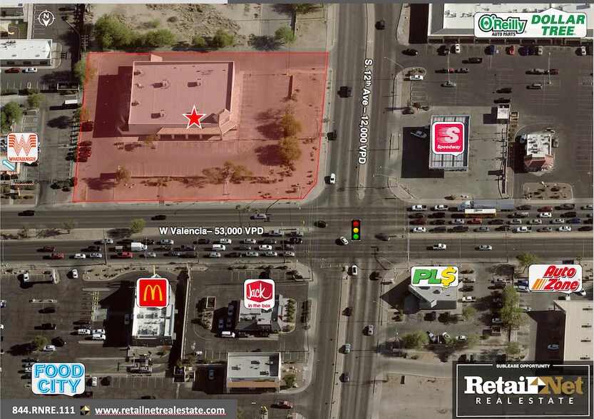 525 W Valencia Rd, Tucson, AZ à louer - Photo de l’immeuble – Image 3 sur 8