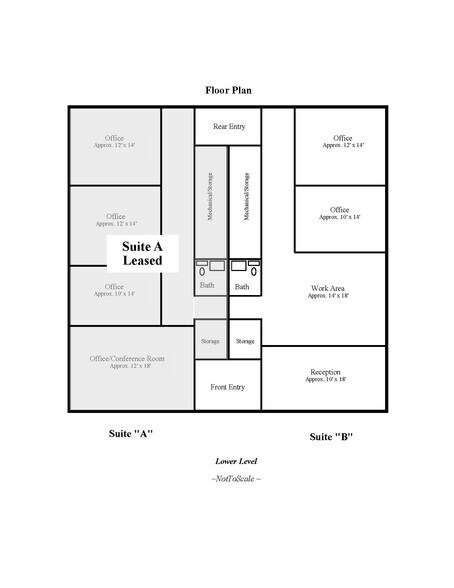 112 Governors Sq, Peachtree City, GA à louer - Plan d’étage – Image 2 sur 8