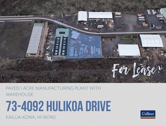 Plus de détails pour 73-4092 Hulikoa Dr, Kailua Kona, HI - Industriel/Logistique à louer