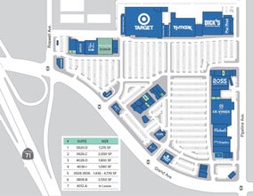 3808-3860 Grand Ave, Chino, CA à louer Plan de site– Image 1 sur 1