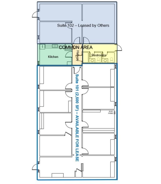 2200 NW Stallings Dr, Nacogdoches, TX à louer Plan d’étage– Image 1 sur 1