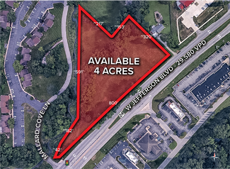 Plus de détails pour 6722 W Jefferson Blvd, Fort Wayne, IN - Terrain à vendre