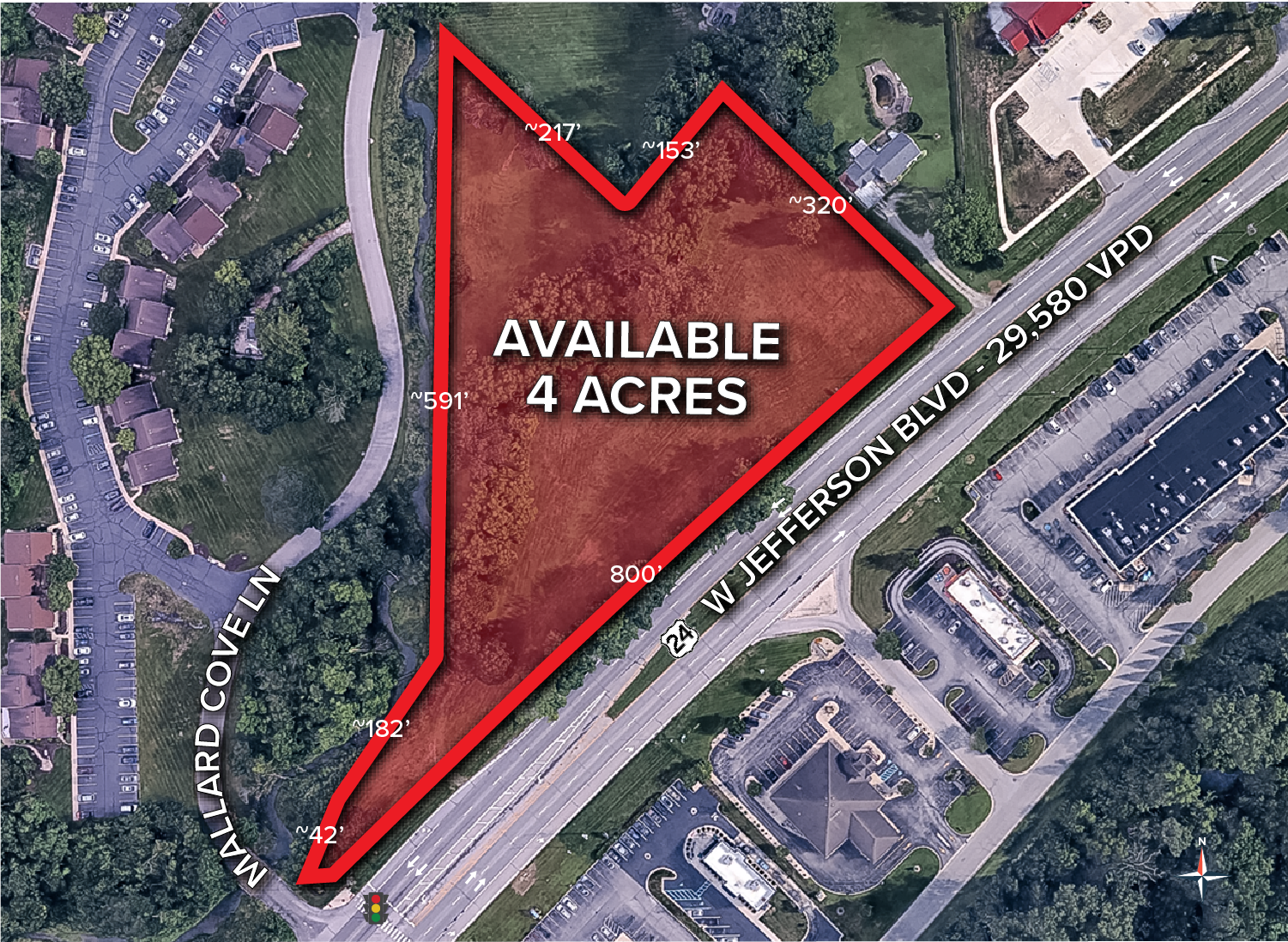 6722 W Jefferson Blvd, Fort Wayne, IN à vendre Photo de l’immeuble– Image 1 sur 5