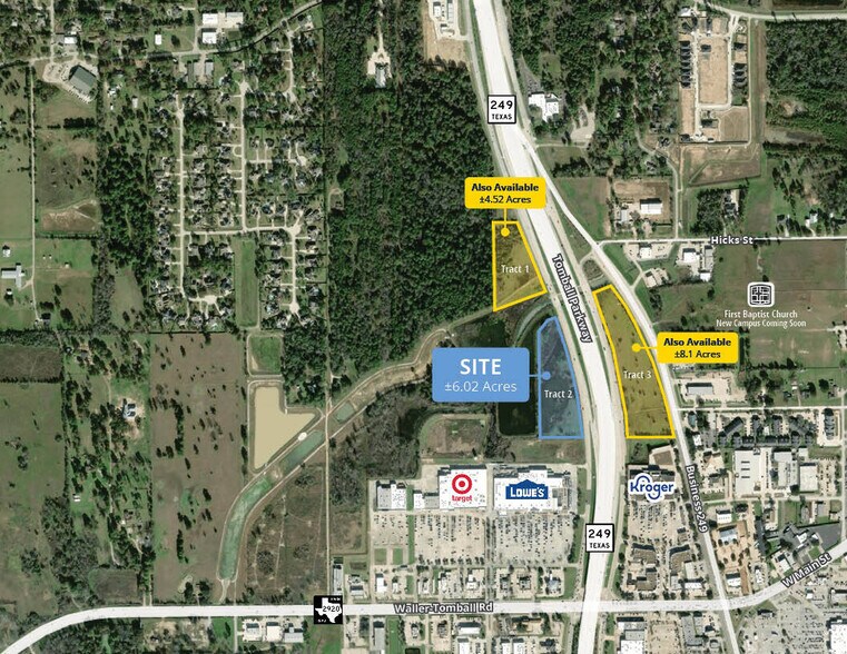 SH 249 / Tomball Parkway / Business 249 portefeuille de 3 biens à vendre sur LoopNet.fr - Photo de l’immeuble – Image 2 sur 3