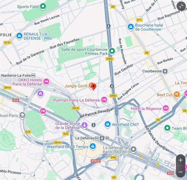 Local commercial dans Courbevoie à louer - Photo de l’immeuble – Image 3 sur 5