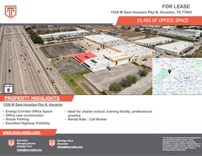 1530 W Sam Houston Pky N, Houston, TX à louer Photo de l’immeuble– Image 1 sur 5