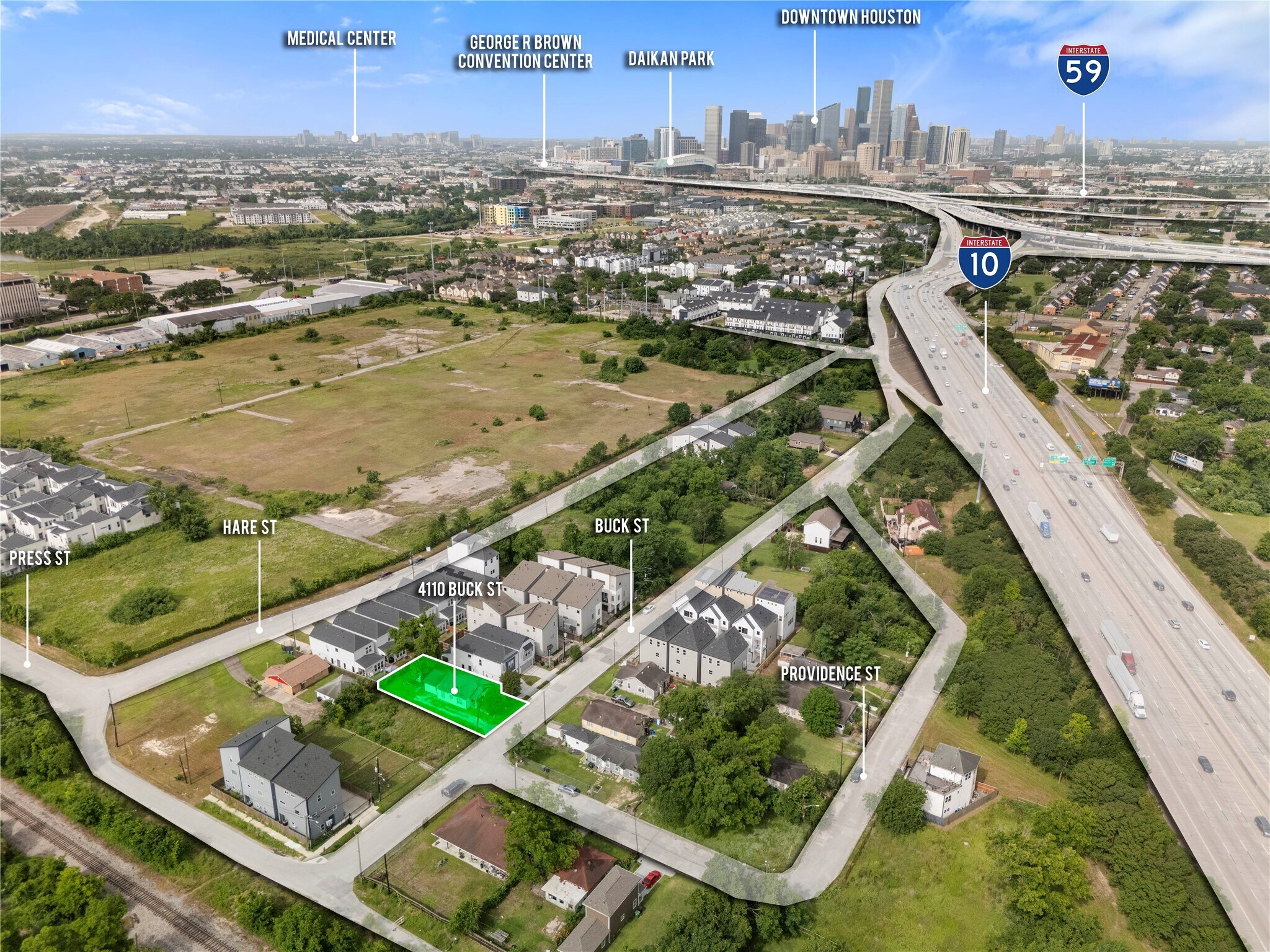 4110 Buck St, Houston, TX à vendre Photo de l’immeuble– Image 1 sur 6