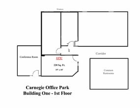 600 N Bell Ave, Carnegie, PA à louer Plan de site– Image 1 sur 2