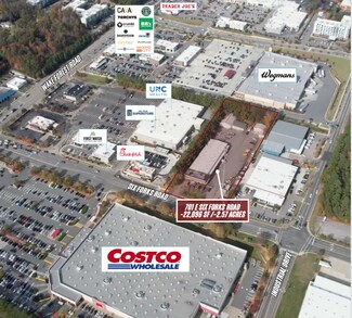 Plus de détails pour 701 E Six Forks Rd, Raleigh, NC - Industriel/Logistique à vendre