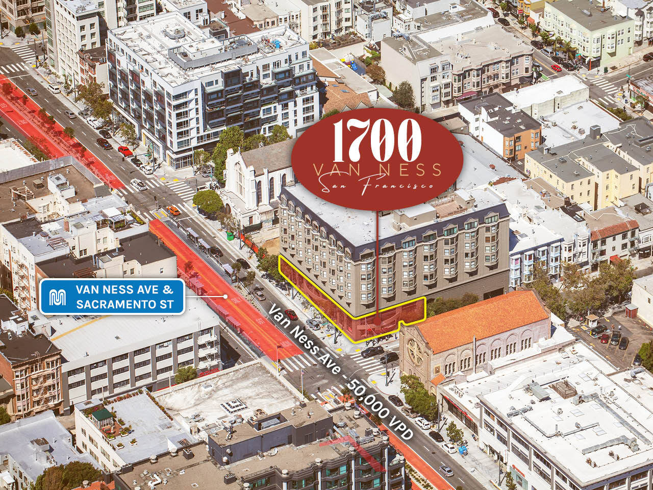 1776 Sacramento St, San Francisco, CA à louer Photo de l’immeuble– Image 1 sur 13