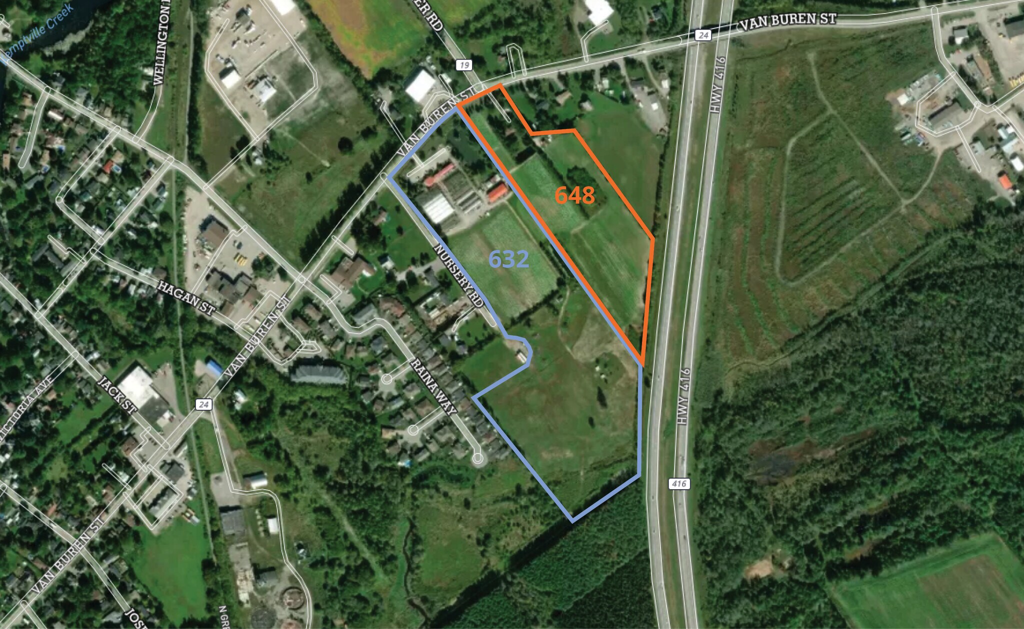 648 Van Buren St, Kemptville, ON à vendre Aérien– Image 1 sur 2