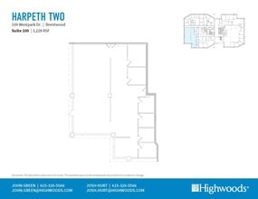 109 Westpark Dr, Brentwood, TN à louer Plan d’étage– Image 1 sur 1