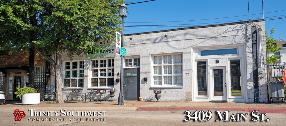 3409 Main St, Dallas, TX à vendre - Photo principale – Image 1 sur 1