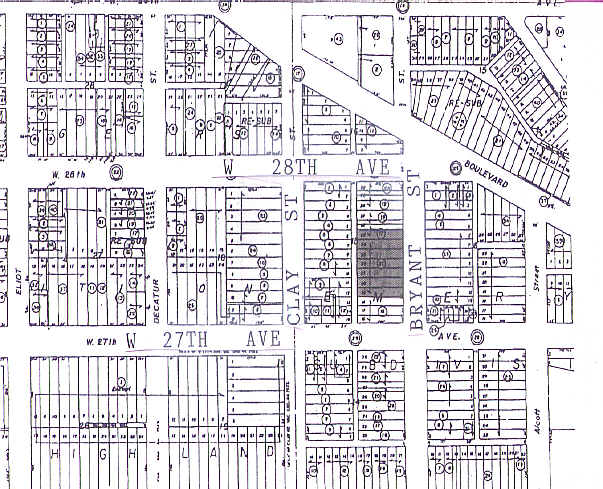 2727 Bryant St, Denver, CO à louer - Plan cadastral – Image 2 sur 11