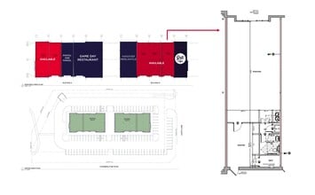 8101-8119 Chamberlayne Rd, Mechanicsville, VA à louer Plan de site– Image 2 sur 7
