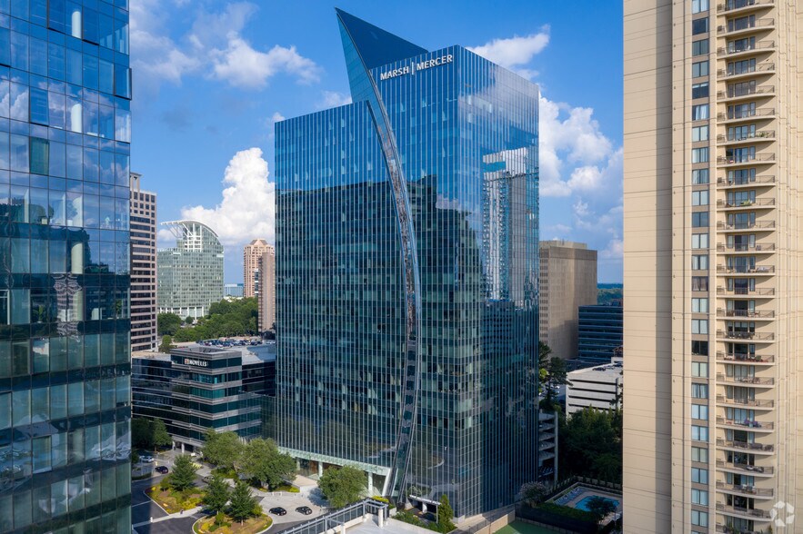 3560 Lenox Rd NE, Atlanta, GA à louer - Photo de l’immeuble – Image 3 sur 14