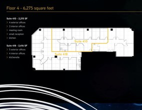 441 5th Ave SW, Calgary, AB à louer Plan d’étage– Image 1 sur 1