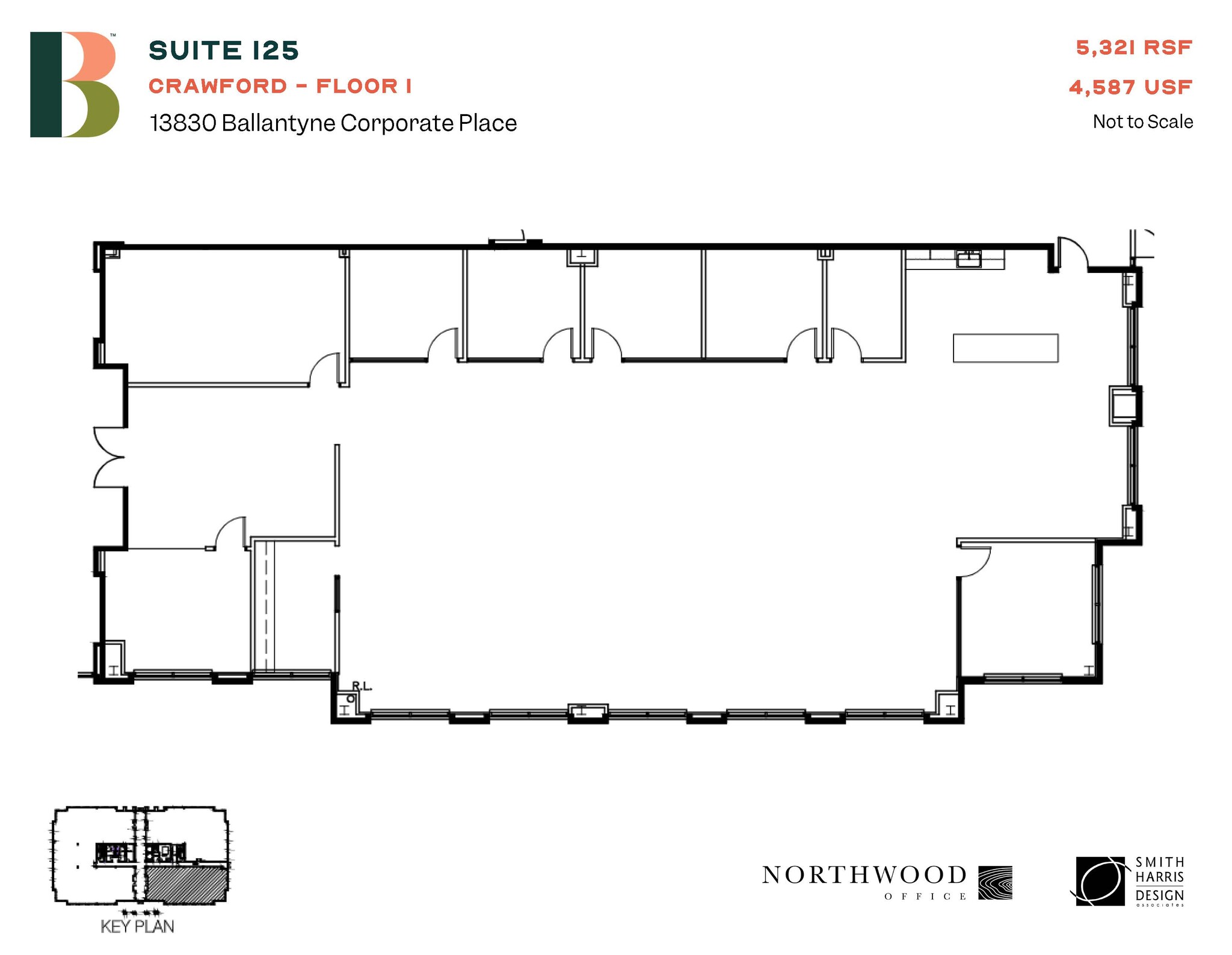 13830 Ballantyne Corporate Pl, Charlotte, NC à louer Plan d’étage– Image 1 sur 1