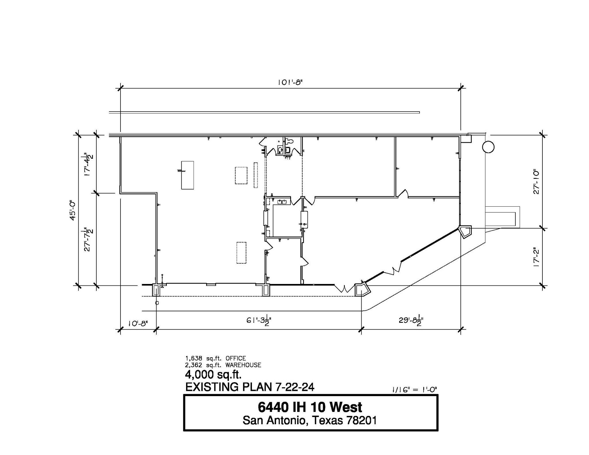 6400-6440 W Interstate 10, San Antonio, TX à louer Plan d’étage– Image 1 sur 1