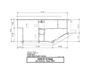 6400-6440 W Interstate 10, San Antonio, TX à louer Plan d’étage– Image 1 sur 1