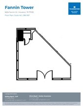 6624 Fannin St, Houston, TX à louer Plan d’étage– Image 1 sur 1