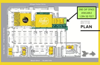 12885 Beach Blvd, Stanton, CA à louer Plan de site– Image 2 sur 2