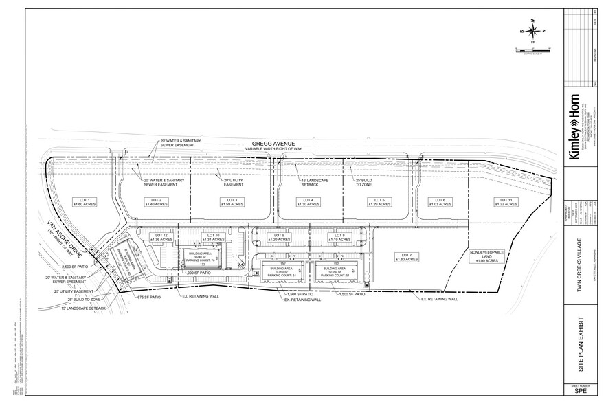N Gregg Ave, Fayetteville, AR à vendre - Plan de site – Image 3 sur 5