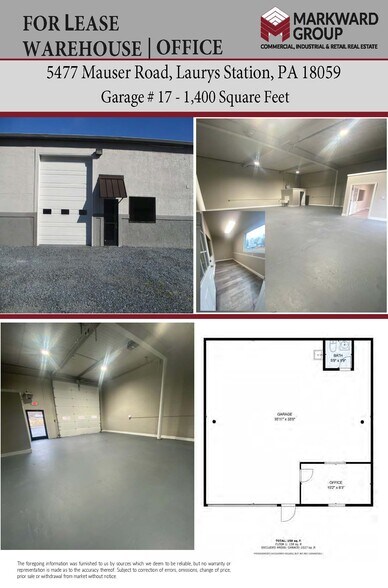 5477 Mauser St, Laurys Station, PA à louer - Photo de l’immeuble – Image 2 sur 5