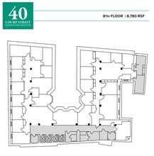 40 Court St, Boston, MA à louer Plan d’étage– Image 1 sur 1