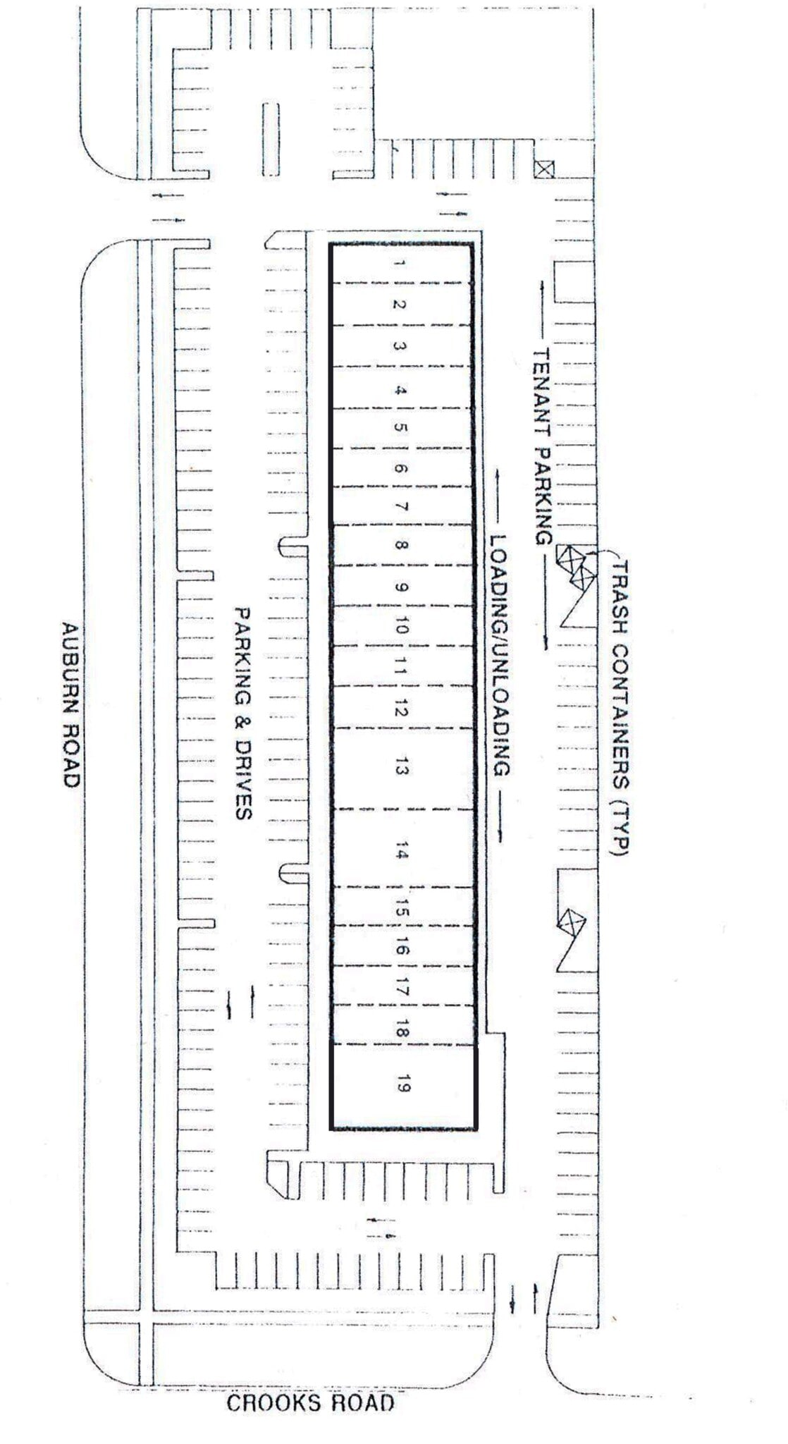 2010-2118 W Auburn Rd, Rochester Hills, MI à louer Plan de site– Image 1 sur 3
