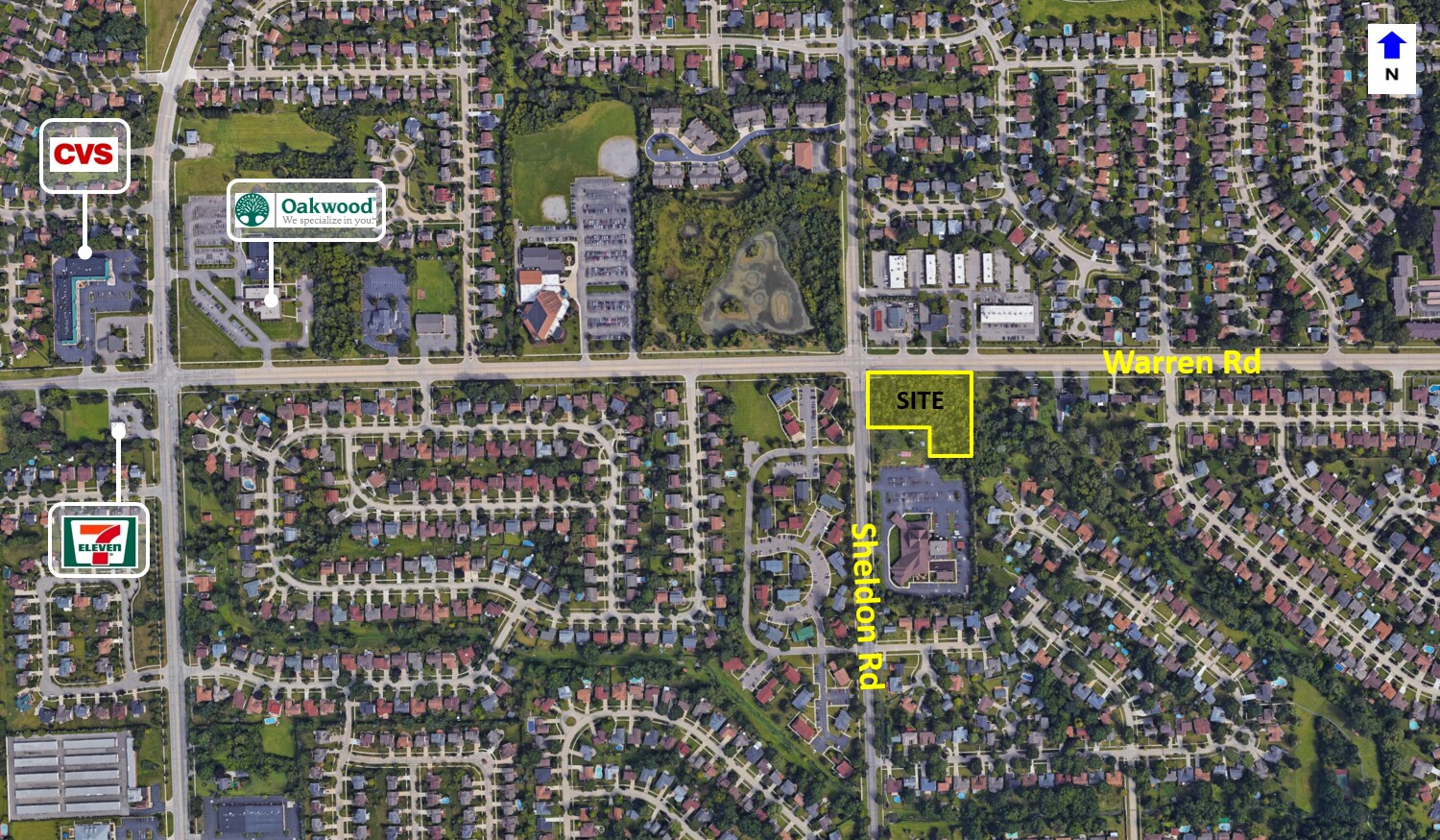 N Sheldon Rd, Canton, MI à vendre Photo de l’immeuble– Image 1 sur 4