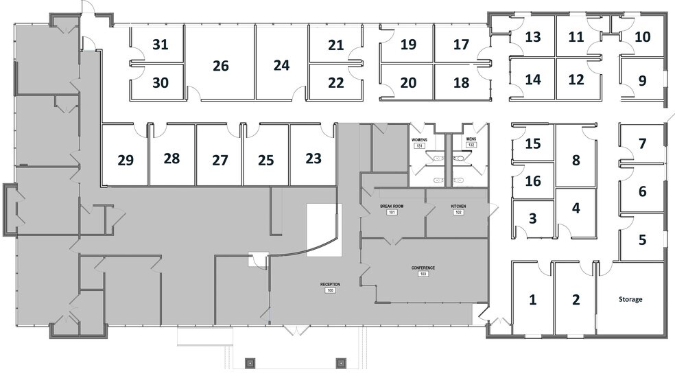 15 Worthington Access Dr, Maryland Heights, MO à louer - Plan d’étage – Image 2 sur 7