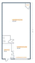 6743 Theall Rd, Houston, TX à louer Plan d’étage– Image 1 sur 1